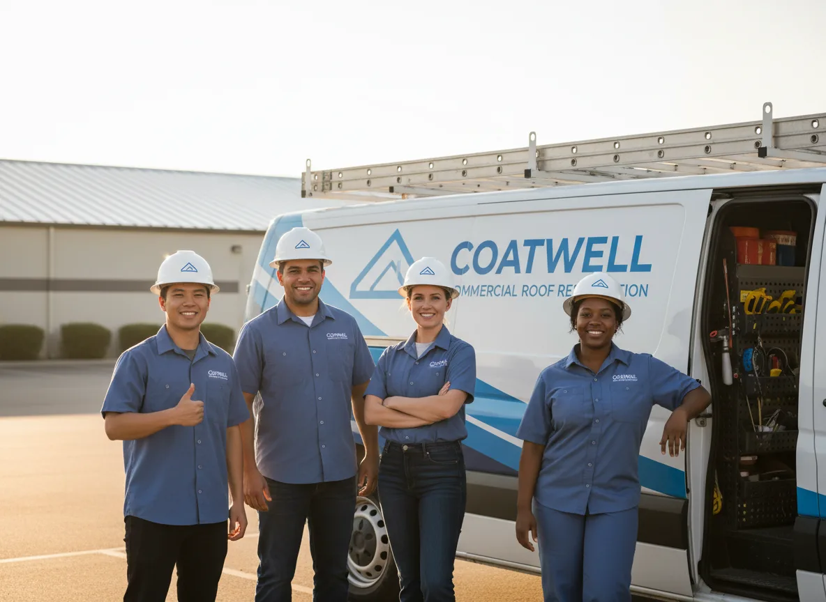 Commercial roof coating company in Barrington, RI